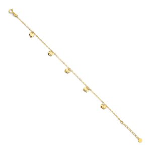 14KY Yellow Gold Anklet