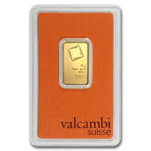 24KY (10 Gram) Yellow Gold Bar (Volcambi Brand)
