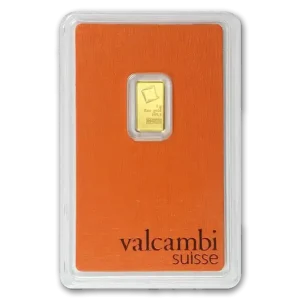 24KY (1 Gram) Yellow Gold Bar (Volcambi Brand)