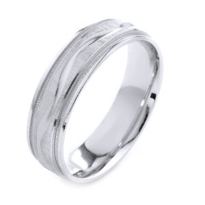 14KW Gold Size 10 (6mmx1.6mm) Comfort Fit  Fashion Wedding Band