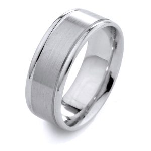 14KW Gold Size 10 (8mmx1.6mm) Comfort Fit  Fashion Wedding Band