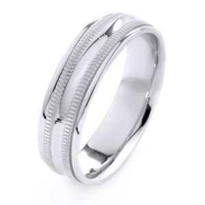 14KW Gold Size 10 (6mmx1.6mm) Comfort Fit  Fashion Wedding Band