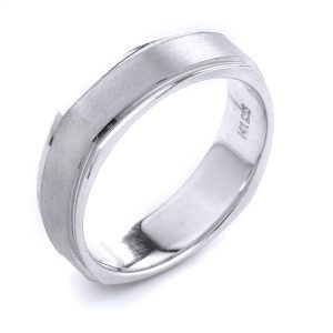 14KW Gold Size 10 (6mmx1.6mm) Comfort Fit  Fashion Wedding Band