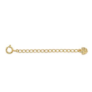 14KY Yellow Gold Pendant extention Chain