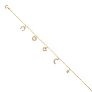 14KY Yellow Gold Anklet