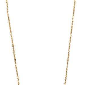 14KY Yellow Gold Engravable Necklace