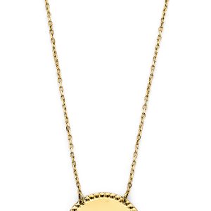 14KY Yellow Gold Engravable Necklace