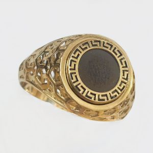 14KY Yellow Gold  Anyx Men's Ring